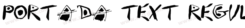 Portada Text Regula字体转换